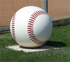 Bollards Baseball Concrete BBB36