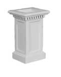 Cigarette Ash Urn Square Concrete CSV