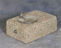 Drinking Fountain Concrete Wall Mount Series
