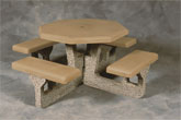 Table Octagon Concrete OTS Series