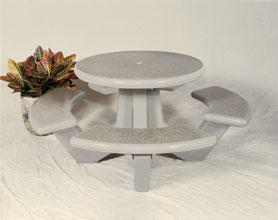 Table Round Concrete R-OTS Series