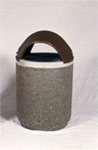 Waste Receptacle Round Concrete TCR-PD