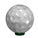 Bollards Golf Ball Concrete GOLFB30